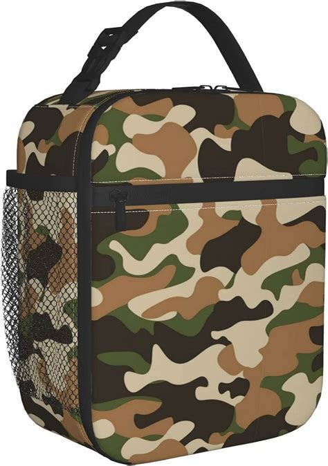 metal camo lunch box|camo insulated lunch box.